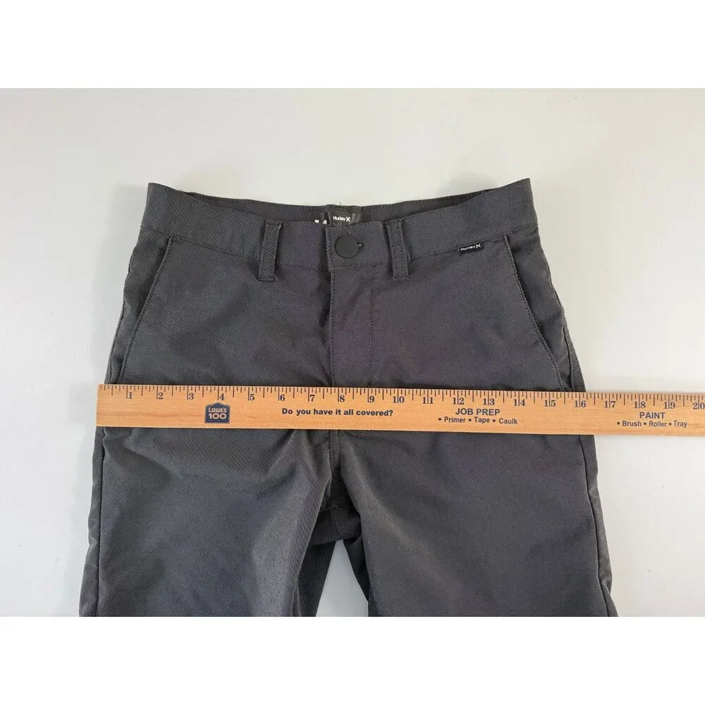 Hurley Boys Dark Gray Shorts Size 14